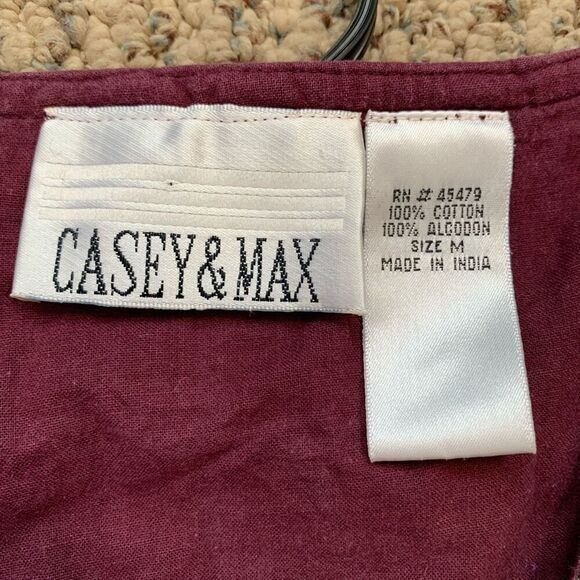 Vintage 90s Vest Multicolor Dark Floral Patchwork Checkered Tie Waistcoat Medium - Picture 9 of 10